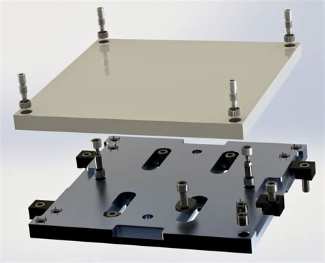 cnc machine pallet system|quick change fixture mounting system.